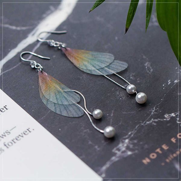 sterling silver 925 colorful transparent wings geometric long line pearl drop hook earring for women fine jewelry gift 210707
sterling silver 925 colorful transparent wings geometric long line pearl drop hook earring for women fine jewelry gift 210707