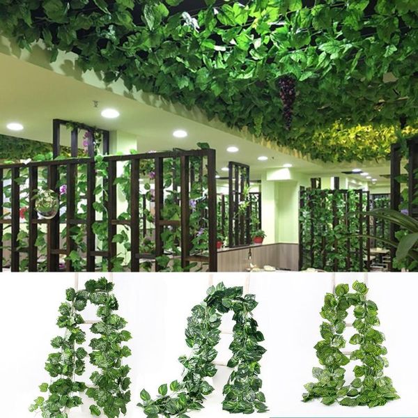 decorative flowers & wreaths artificial vine plants silk grape leaf fake garland imitation rattan flower for wedding home office party garde
decorative flowers & wreaths artificial vine plants silk grape leaf fake garland imitation rattan flower for wedding home office party garde