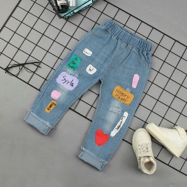 Spring Fashion Light Color Cowboy Trousers Child Boys Jeans Long Pants Kids Baby Girl Denim Pants Jean Clothing Fit 2-6Y, Blue
Spring Fashion Light Color Cowboy Trousers Child Boys Jeans Long Pants Kids Baby Girl Denim Pants Jean Clothing Fit 2-6Y, Blue