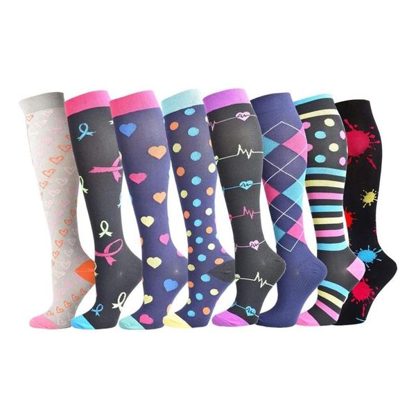 men's socks 8 pairs compression marathon running sports men women knee high for edema diabetes varicose veins, Black
men's socks 8 pairs compression marathon running sports men women knee high for edema diabetes varicose veins, Black