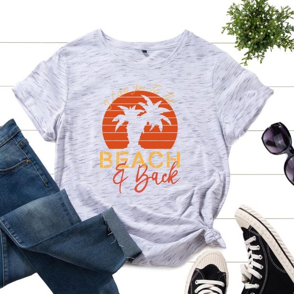 graphic tee for women cotton print t shirts short sleeve crew neck summer female clothes i love you to the beach back tree women's t-s, White
graphic tee for women cotton print t shirts short sleeve crew neck summer female clothes i love you to the beach back tree women's t-s, White