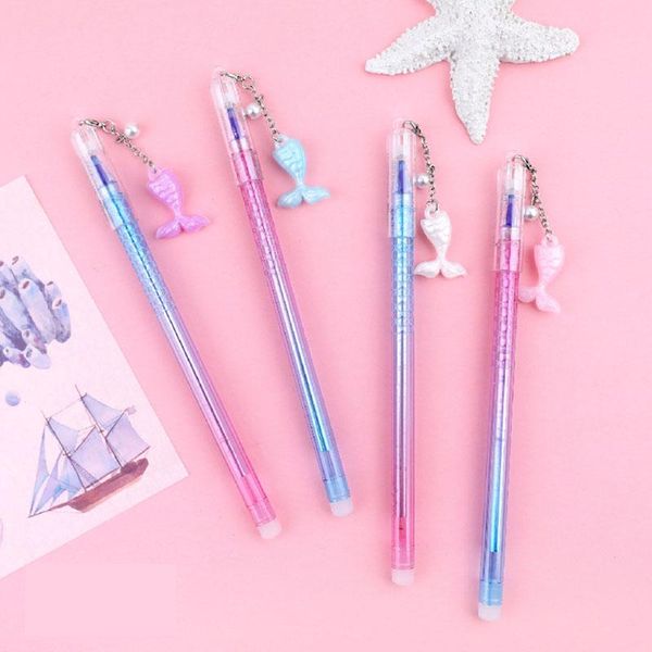 gel pens 40 pcs/lot kawaii mermaid shell erasable pendantgel pen cute 0.5mm blue ink signature office school writing supplies gift
gel pens 40 pcs/lot kawaii mermaid shell erasable pendantgel pen cute 0.5mm blue ink signature office school writing supplies gift