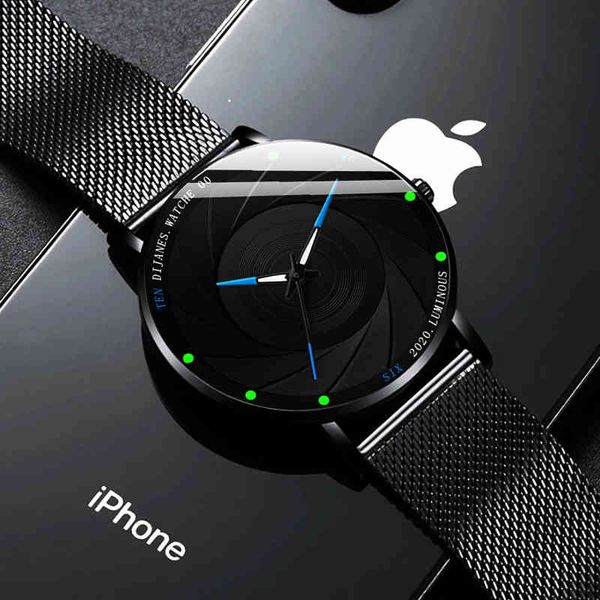 2021 minimalist mens fashion watches ultra thin stainless steel mesh belt quartz wrist men business montre homme, Slivery;brown
2021 minimalist mens fashion watches ultra thin stainless steel mesh belt quartz wrist men business montre homme, Slivery;brown