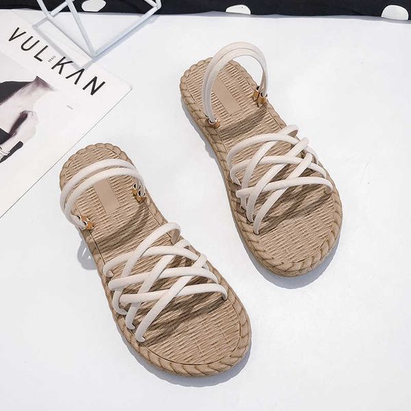 sandals summer women faux hemp flat heel narrow band cool non slip outdoor vacation casual fashion shoes ladies female whosale j8w, Black
sandals summer women faux hemp flat heel narrow band cool non slip outdoor vacation casual fashion shoes ladies female whosale j8w, Black