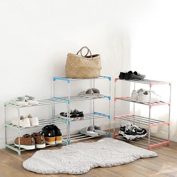 clothing & wardrobe storage 3/4 layers stainless steel shoes rack shoe hanger display shelf holder cabinet racks home organizer
clothing & wardrobe storage 3/4 layers stainless steel shoes rack shoe hanger display shelf holder cabinet racks home organizer