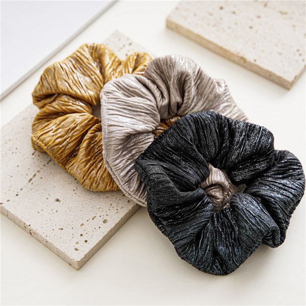 women classic cloth hair scrunchies solid color soft ponytail holder hair rings fashion elastic hair accessories for girls, Pink
women classic cloth hair scrunchies solid color soft ponytail holder hair rings fashion elastic hair accessories for girls, Pink