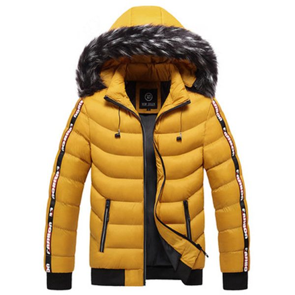 men thicken parker down coats fashion trend windproof warm hooded puffer jacket designer winter luxury fur collar casual puff jackets man, Black
men thicken parker down coats fashion trend windproof warm hooded puffer jacket designer winter luxury fur collar casual puff jackets man, Black