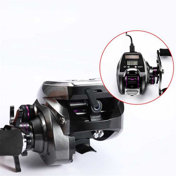 18+1 ball bearing left / right fishing reel with digital display baitcasting line counter 8.0:1 casting reels
18+1 ball bearing left / right fishing reel with digital display baitcasting line counter 8.0:1 casting reels