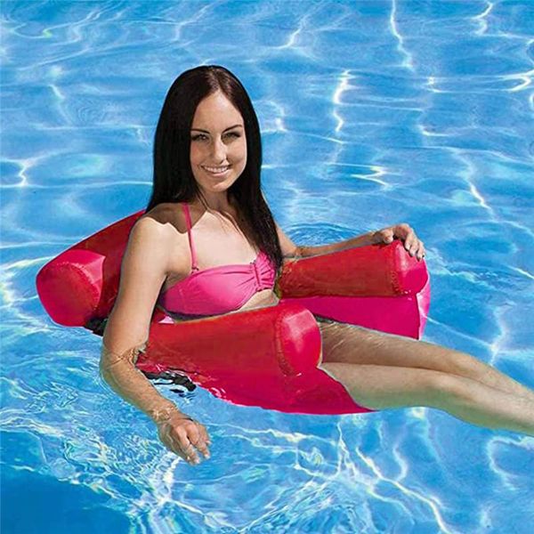 swimming pool toy hammock lounge inflatable water floating bed chair~inflatable with net floats & tubes
swimming pool toy hammock lounge inflatable water floating bed chair~inflatable with net floats & tubes