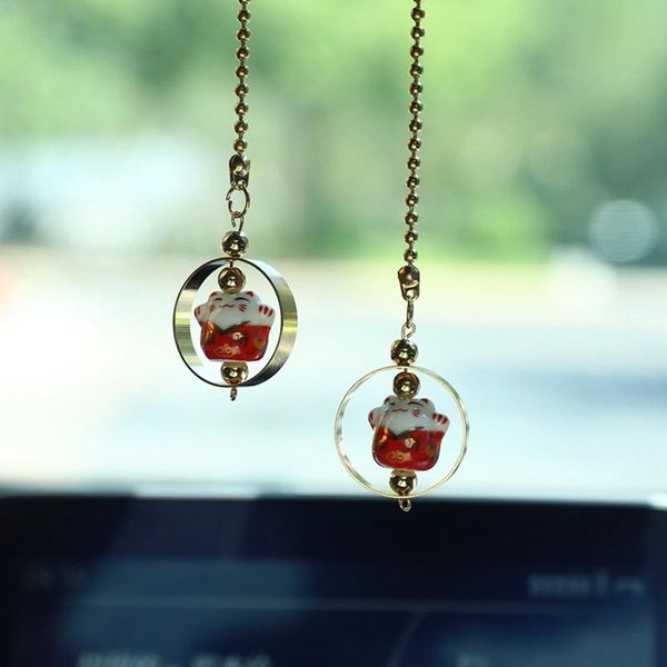 for lucky cat car pendant rearview mirror bell hanging ornament auto interior dashboard decoration styling accessories decorations
for lucky cat car pendant rearview mirror bell hanging ornament auto interior dashboard decoration styling accessories decorations