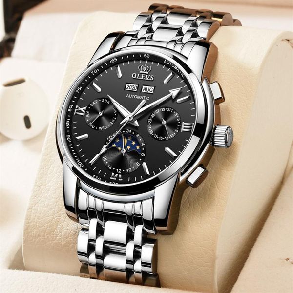 wristwatches men automatic mechanical watch fashion design sport watches waterproof stainless steel strap wristwatch for, Slivery;brown
wristwatches men automatic mechanical watch fashion design sport watches waterproof stainless steel strap wristwatch for, Slivery;brown