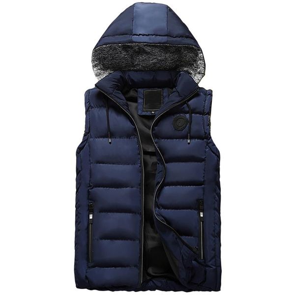 warm sleeveless jacket men winter waistcoatautumn vests stylish vest mens plus size men's hood casual coats, Black;white
warm sleeveless jacket men winter waistcoatautumn vests stylish vest mens plus size men's hood casual coats, Black;white