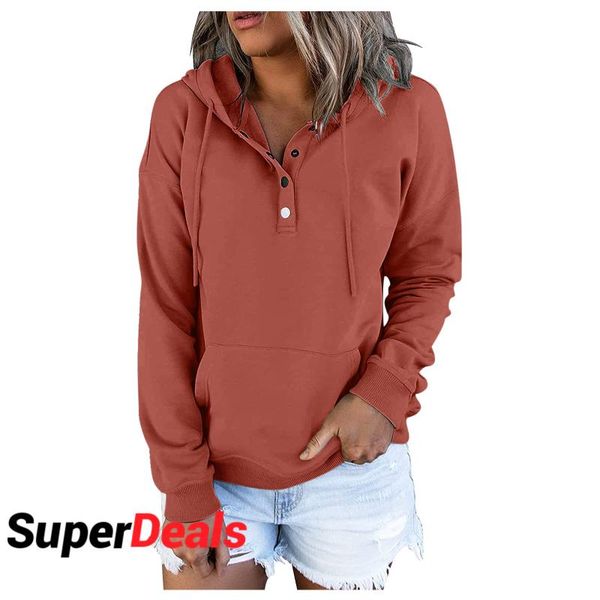 women's hoodies & sweatshirts japanese style women hoodie solid color button drawstring casual loose hooded sweatshirt ladies pocket pu, Black
women's hoodies & sweatshirts japanese style women hoodie solid color button drawstring casual loose hooded sweatshirt ladies pocket pu, Black