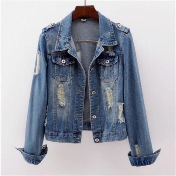 women's jackets women denim jacket coat jean casual pattern female basic slim windbreaker pockets vintage autumn lady outwear, Black;brown
women's jackets women denim jacket coat jean casual pattern female basic slim windbreaker pockets vintage autumn lady outwear, Black;brown