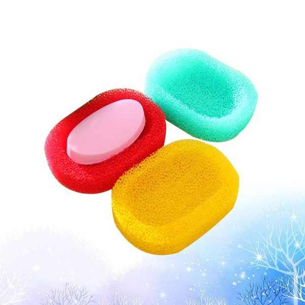 soap dishes 3 pcs sponges saver holder colorful box case dish tray for shower bathroom kitchen (random color and shape)
soap dishes 3 pcs sponges saver holder colorful box case dish tray for shower bathroom kitchen (random color and shape)