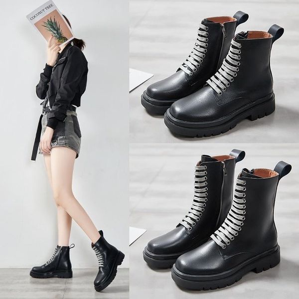dress shoes boots women's 2021 summer autumn short thick bottom net red british style m021, Black
dress shoes boots women's 2021 summer autumn short thick bottom net red british style m021, Black