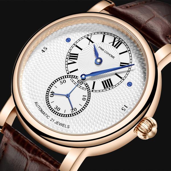 wristwatches chronoss swiss automatic watch men relogio automatico masculino male wristwatch mechanical mecanico clock relógio automático, Slivery;brown
wristwatches chronoss swiss automatic watch men relogio automatico masculino male wristwatch mechanical mecanico clock relógio automático, Slivery;brown
