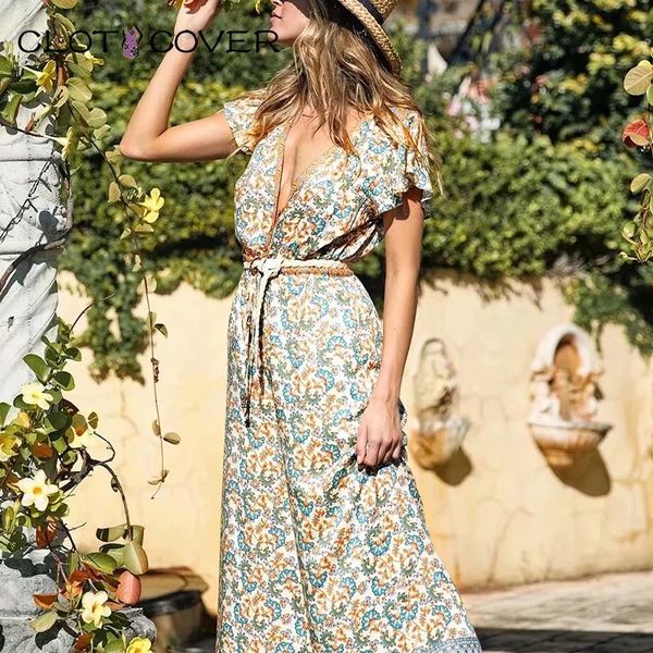 vintage chic women boho floral print elestic waist bodysuits short sleeve v-neck sashes bohemian rayon rompers jumpsuit women's jumpsui, Black;white
vintage chic women boho floral print elestic waist bodysuits short sleeve v-neck sashes bohemian rayon rompers jumpsuit women's jumpsui, Black;white