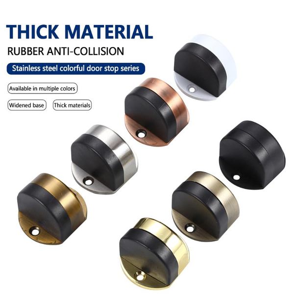 door catches & closers stainless steel ser non-punch sticker water-proof holder hidden rubber sfurniture home hardware