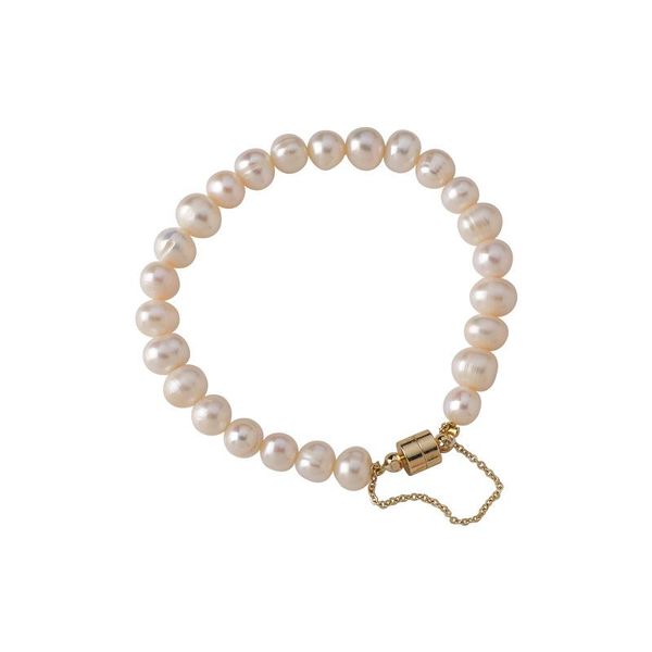 charm bracelets qwc round magnet freshwater pearl girlfriends bracelet student girls ins simple cold bead beaded, Golden;silver
charm bracelets qwc round magnet freshwater pearl girlfriends bracelet student girls ins simple cold bead beaded, Golden;silver