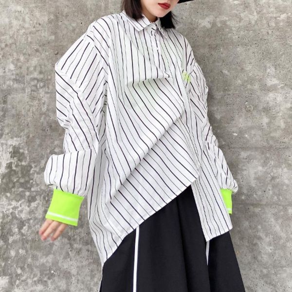 women shirt striped female design spring and autumn thin loose long sleeves retro ladies 1, White
women shirt striped female design spring and autumn thin loose long sleeves retro ladies 1, White