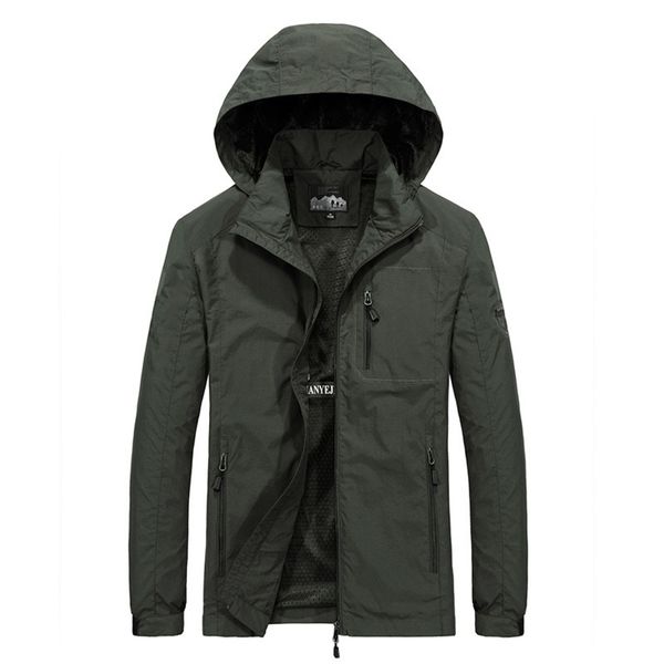 men's windbreaker jackets waterproof military hooded water proof wind breaker casual coat male clothing autumn jackets men 211217, Black;brown
men's windbreaker jackets waterproof military hooded water proof wind breaker casual coat male clothing autumn jackets men 211217, Black;brown