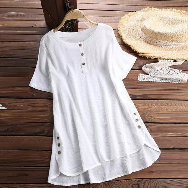 women's t-shirt summer t shirt women short sleeve kaftan baggy button t-shirts harajuku solid casual tunic ladies camisetas de mujer, White
women's t-shirt summer t shirt women short sleeve kaftan baggy button t-shirts harajuku solid casual tunic ladies camisetas de mujer, White