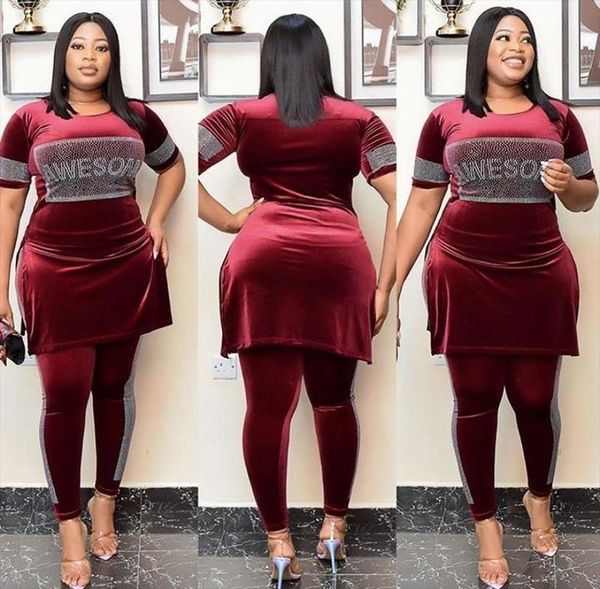 ethnic clothing velvet 2 piece set women african clothes autumn winter 2021 africa plus size famous suit dresses, Red
ethnic clothing velvet 2 piece set women african clothes autumn winter 2021 africa plus size famous suit dresses, Red