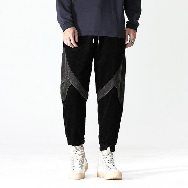 autumn corduroy pants men's fashion casual street clothing loose hip-hop drawstring jogging black gray
autumn corduroy pants men's fashion casual street clothing loose hip-hop drawstring jogging black gray