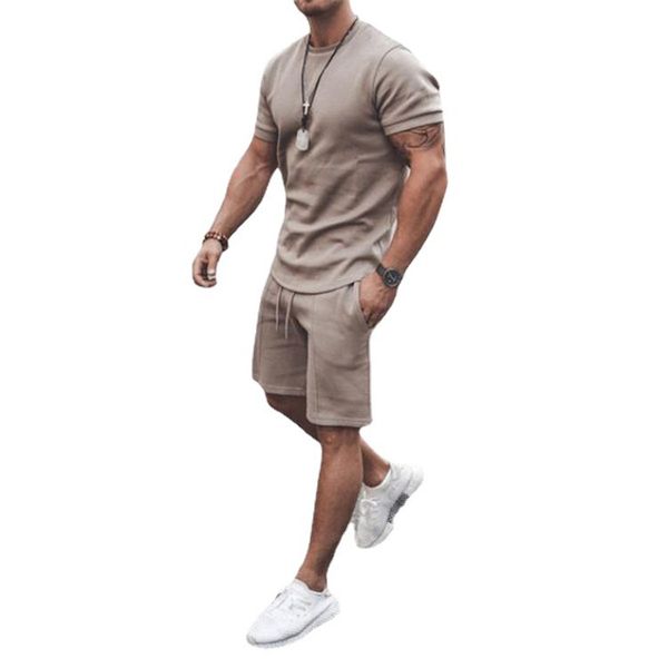 men's t-shirts short-sleeved shorts summer suit men's two-piece casual trendy fashion vibrant everyday wear, White;black
men's t-shirts short-sleeved shorts summer suit men's two-piece casual trendy fashion vibrant everyday wear, White;black
