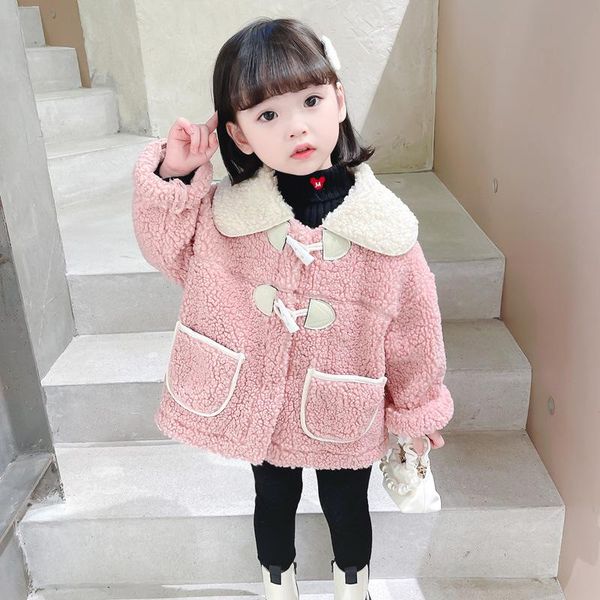 jackets sweet style girls coats 2021 autumn winter children warm plush outerwear fashion kids outdoor student clothing, Blue;gray
jackets sweet style girls coats 2021 autumn winter children warm plush outerwear fashion kids outdoor student clothing, Blue;gray