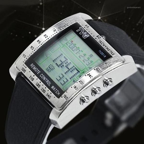 fashion sport watch men led digital watches multifunctional electronic wristwatches tv remote control reloj hombre, Slivery;brown
fashion sport watch men led digital watches multifunctional electronic wristwatches tv remote control reloj hombre, Slivery;brown