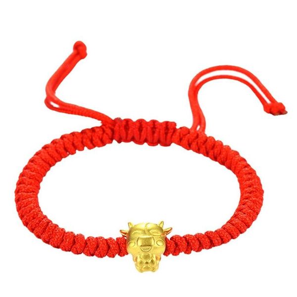 link, chain 2021 chinese ox year lucky blessing bracelets cow red string c1fe, Black
link, chain 2021 chinese ox year lucky blessing bracelets cow red string c1fe, Black