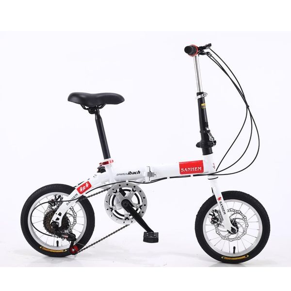 14/16 inch men and women portable folding bicycle children students variable speed disc brake bicycle road bike
14/16 inch men and women portable folding bicycle children students variable speed disc brake bicycle road bike