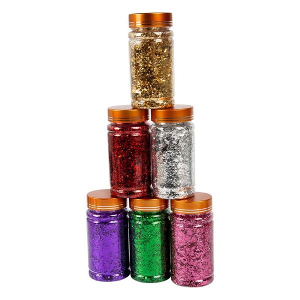 multicolor imitation gold leaf flakes for arts crafts decoration silver copper foil fragments 3g/bottle other and
multicolor imitation gold leaf flakes for arts crafts decoration silver copper foil fragments 3g/bottle other and