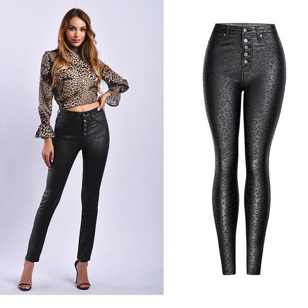 women's pants & capris black leopard pu leather winter high waist coated leggings trousers pencil skinny, Black;white
women's pants & capris black leopard pu leather winter high waist coated leggings trousers pencil skinny, Black;white
