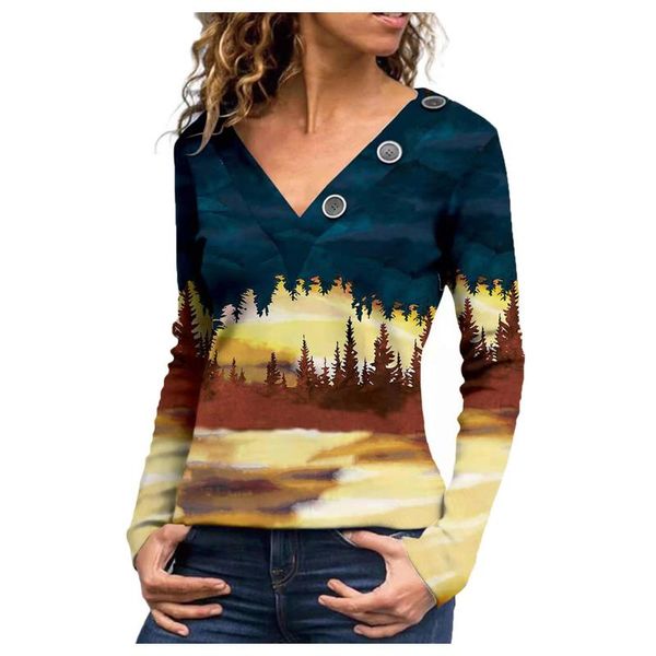 women's blouses & shirts autumn fashion v-neck long sleeve printed casual shirt blouse with bottons women and bloues 2021, White
women's blouses & shirts autumn fashion v-neck long sleeve printed casual shirt blouse with bottons women and bloues 2021, White