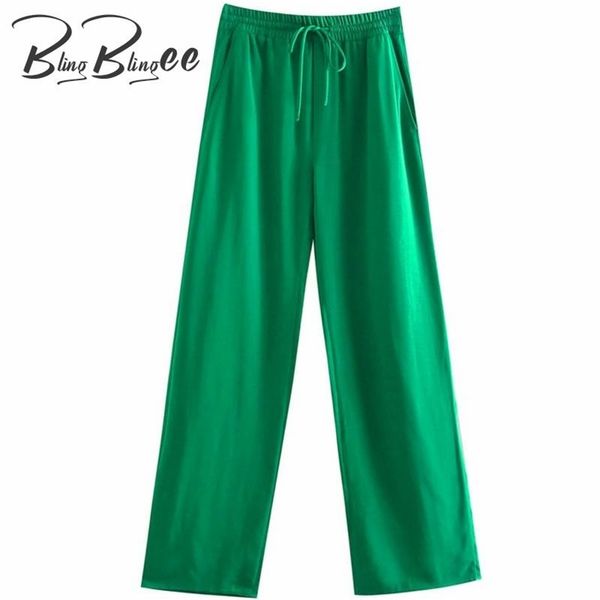 blingblingee za chic summer thin straight casual green pants women trousers fashion drawstring elastic long female 210915, Black;white
blingblingee za chic summer thin straight casual green pants women trousers fashion drawstring elastic long female 210915, Black;white
