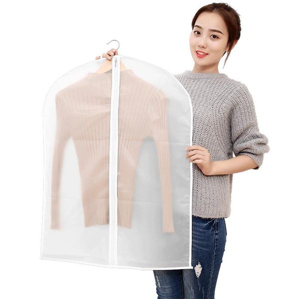 waterproof thicken clothing dust cover suit coat protector storage bag zipper family home boxes & bins
waterproof thicken clothing dust cover suit coat protector storage bag zipper family home boxes & bins