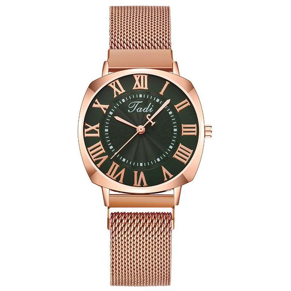 wristwatches watch lady magnet buckle mesh belt stainless steel women unique design irregular shape roman dial scale, Slivery;brown
wristwatches watch lady magnet buckle mesh belt stainless steel women unique design irregular shape roman dial scale, Slivery;brown