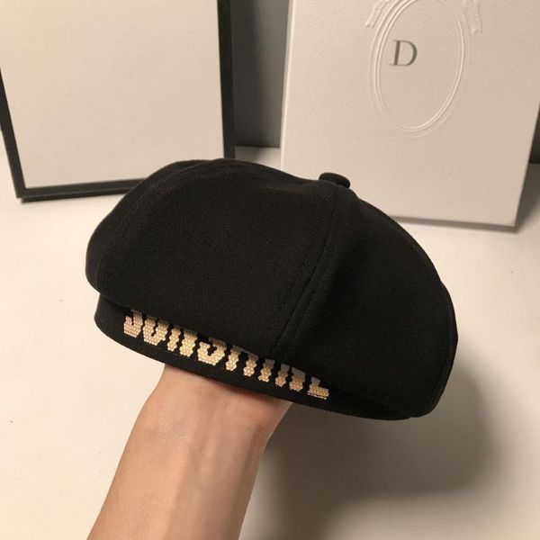 berets female autumn japanese solid color alphabet dome beret outdoor trendy casual all-match fashion painter hat, Blue;gray
berets female autumn japanese solid color alphabet dome beret outdoor trendy casual all-match fashion painter hat, Blue;gray