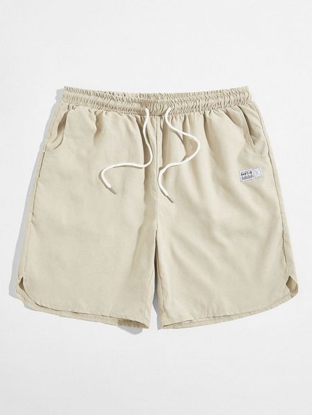 romwe guys patched drawstring shorts 45ee#, Black
romwe guys patched drawstring shorts 45ee#, Black
