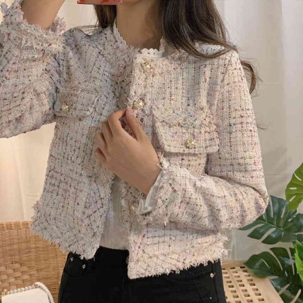 women's hoodies & sweatshirts zawfl outono inverno tweed jaquetas femininas o-pescoço manga longa solto casaco de lã único breasted out, Black
women's hoodies & sweatshirts zawfl outono inverno tweed jaquetas femininas o-pescoço manga longa solto casaco de lã único breasted out, Black