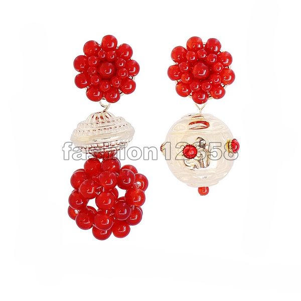 red christmas earrings high-quality rhinestone bead dangle earrings xmas drop earing for women jewelry party gift, Silver
red christmas earrings high-quality rhinestone bead dangle earrings xmas drop earing for women jewelry party gift, Silver