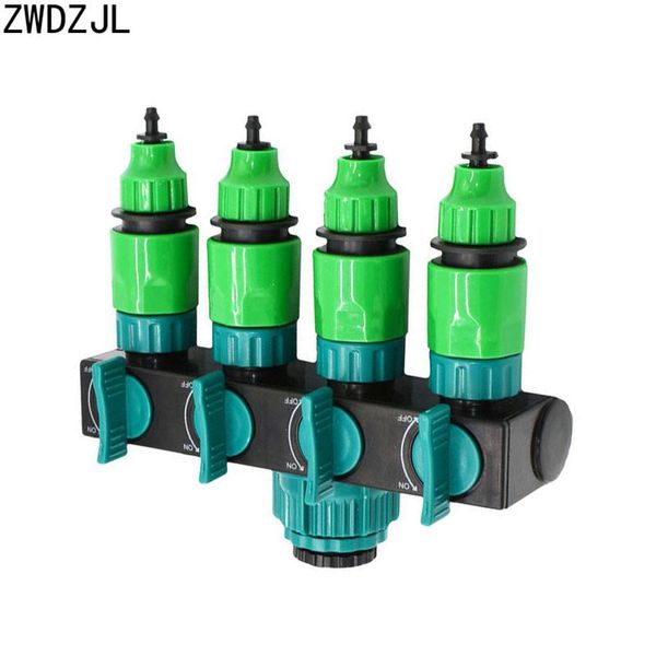 watering equipments irrigation 4 way tap connector garden adapter hoses pipes splitters hose 1pcs
watering equipments irrigation 4 way tap connector garden adapter hoses pipes splitters hose 1pcs