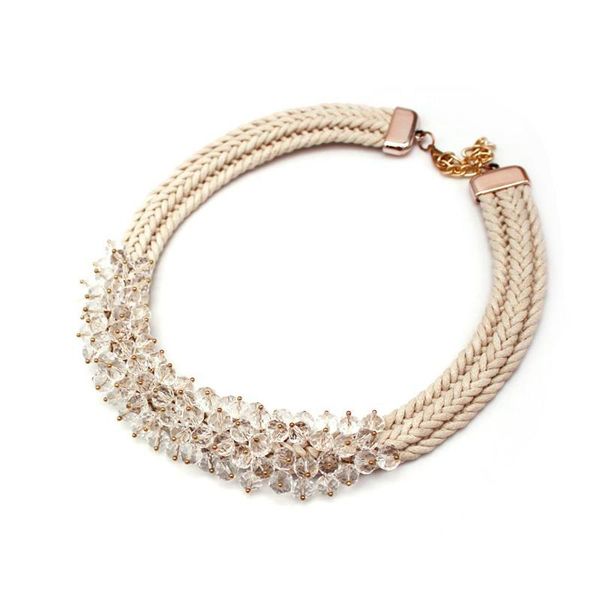 chokers 2021 disign luxury maxi crystal collar necklace plated torques choker necklaces for women wedding jewelry, Golden;silver
chokers 2021 disign luxury maxi crystal collar necklace plated torques choker necklaces for women wedding jewelry, Golden;silver