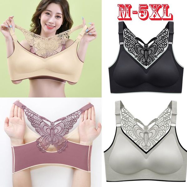 bras 3pcs seamless bra for women push up invisible bralette breathable without bones wireless with pads underwear plus size, Red;black
bras 3pcs seamless bra for women push up invisible bralette breathable without bones wireless with pads underwear plus size, Red;black