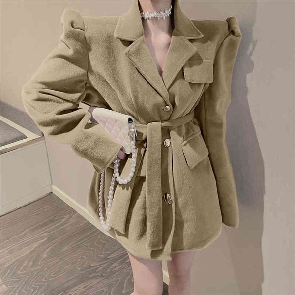 women's wool & blends coat women 2022 winter fashion collar en long sleeve slim m04b, Black
women's wool & blends coat women 2022 winter fashion collar en long sleeve slim m04b, Black