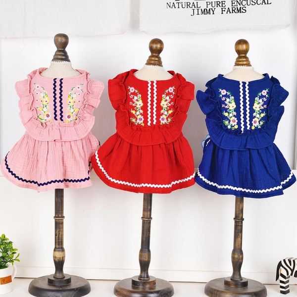 dog apparel princess cat dress shirt 100 cotton flower&lace puppy skirt sprin/summer outfit
dog apparel princess cat dress shirt 100 cotton flower&lace puppy skirt sprin/summer outfit