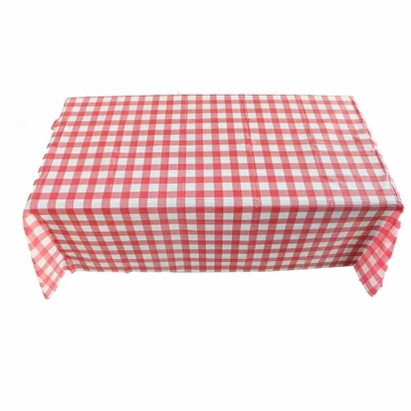 outdoor picnic bbq party plastic tablecloth wipe check gingham disposable red table cloth 160cm*160cm
outdoor picnic bbq party plastic tablecloth wipe check gingham disposable red table cloth 160cm*160cm